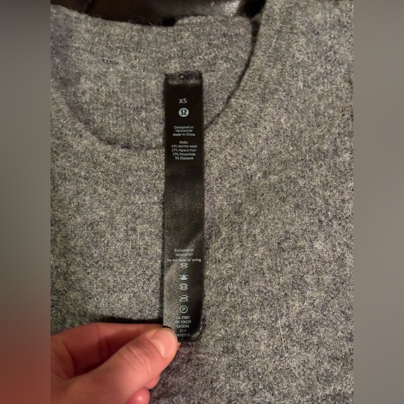 Lululemon Alpaca Wool-Blend Crewneck Sweater - Picture 3 of 6